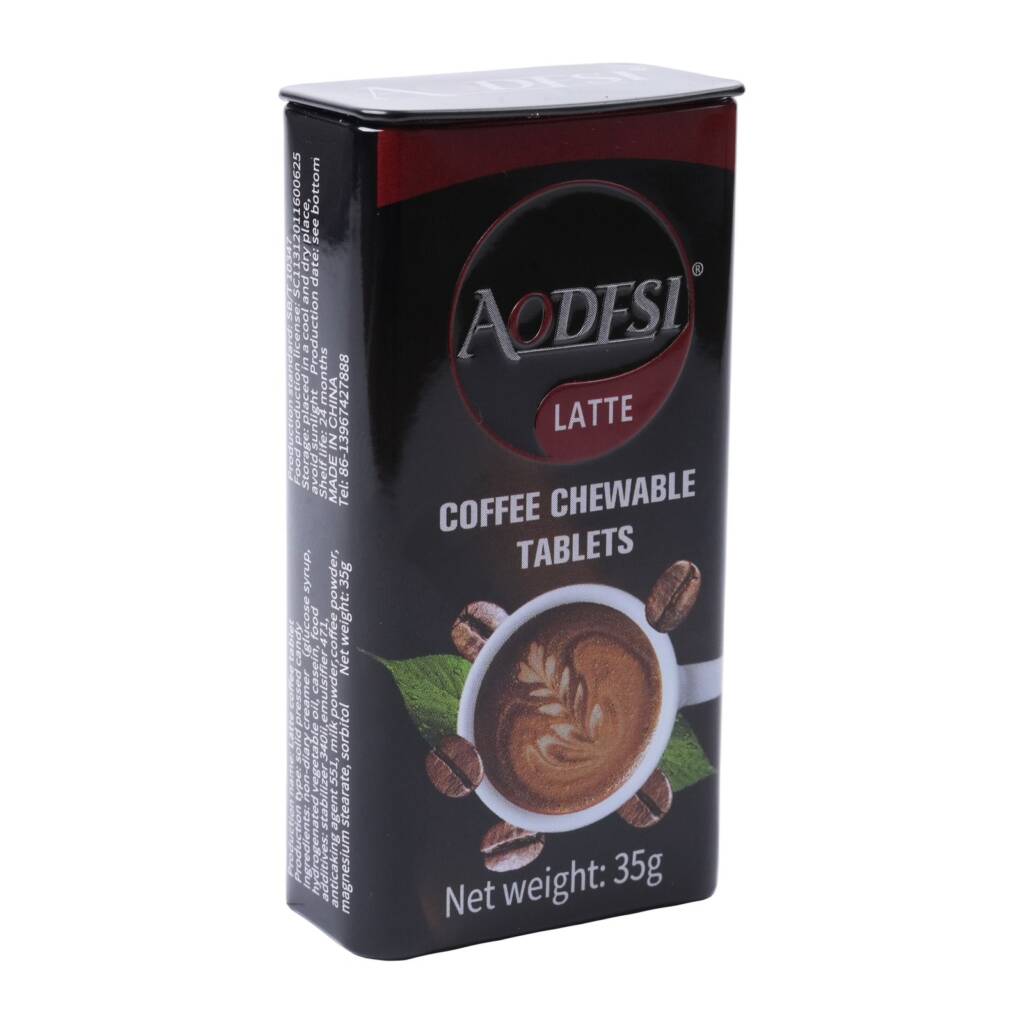 Latte Coffee Chewable Tablets 35 g