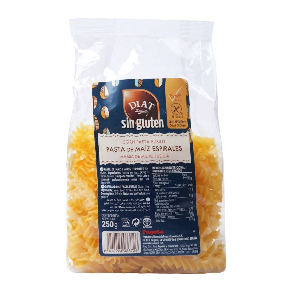 Corn Pasta Fusilli 250 g