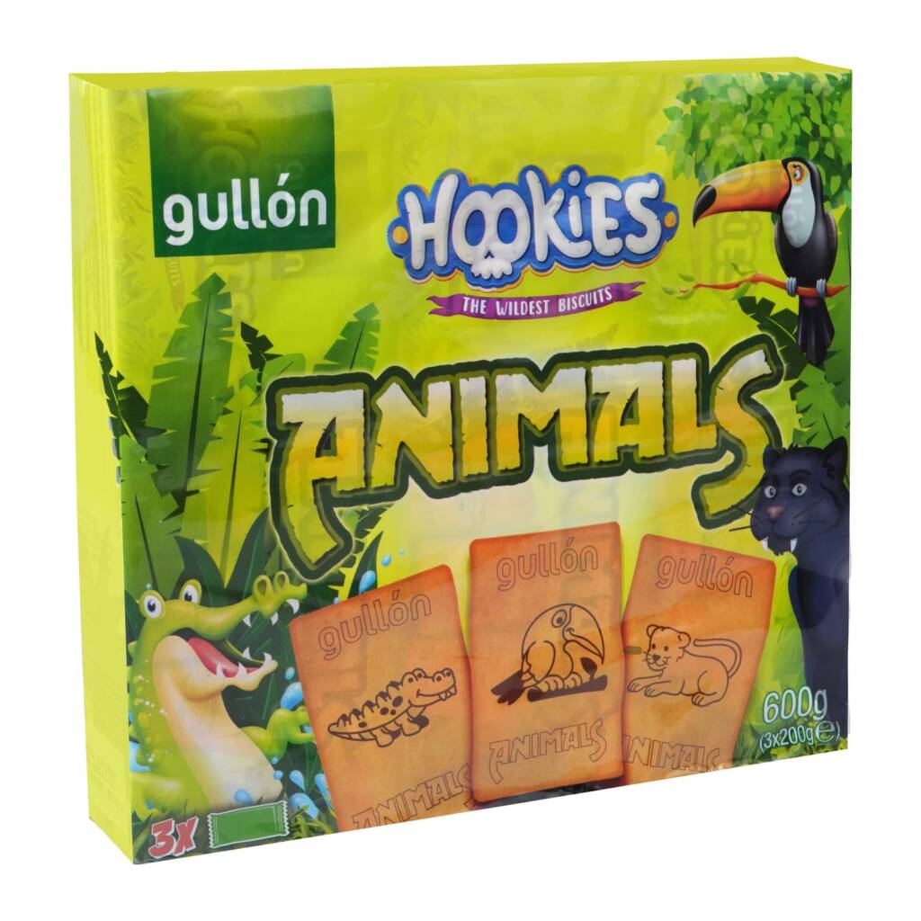 Hookies Animals 600 g (3 x 200 g)