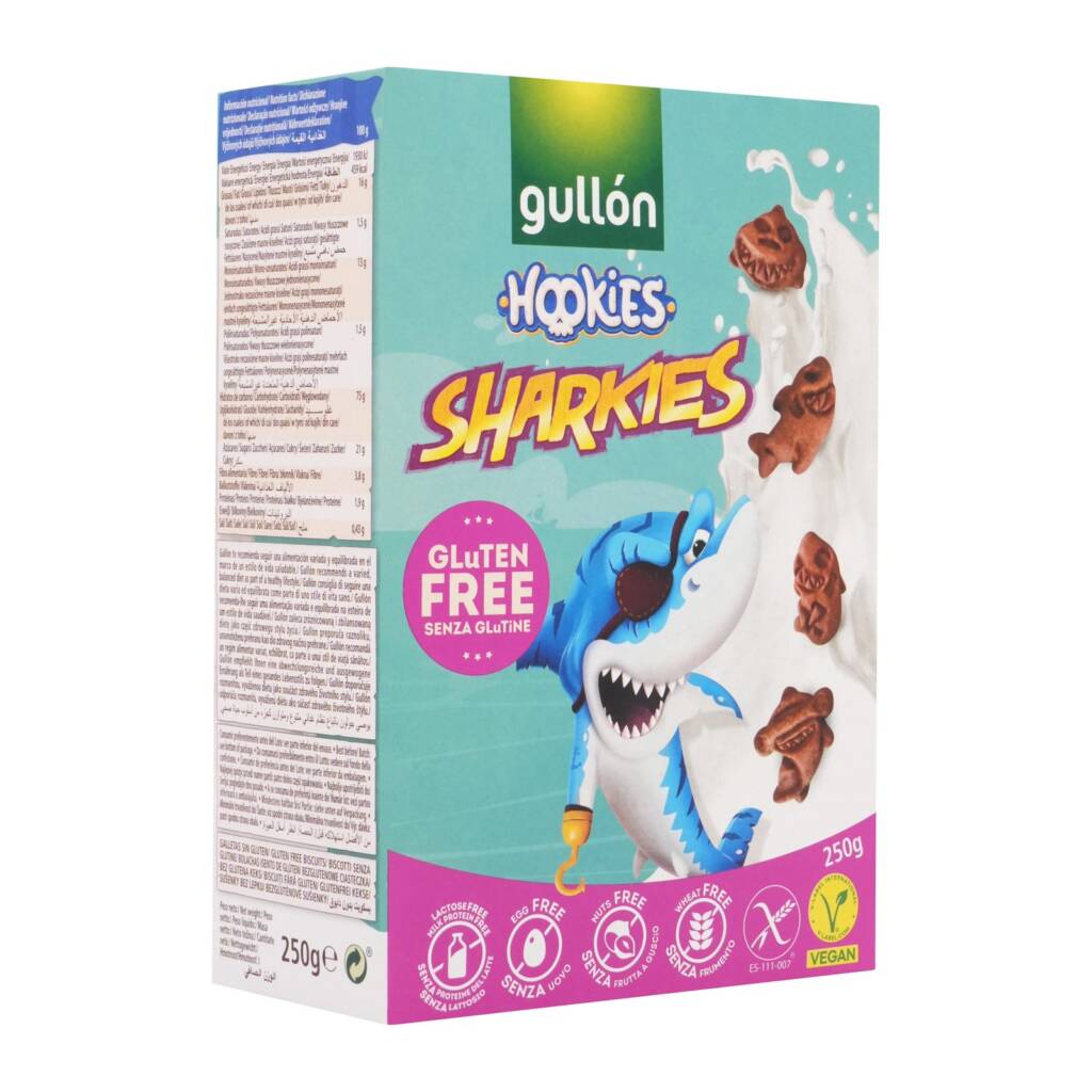 Hookies Sharkies Gluten Free 250 g