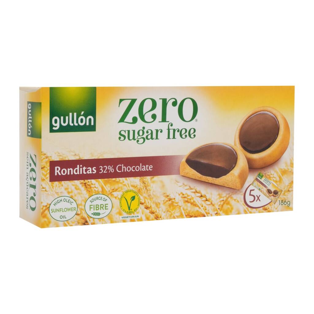 Zero Ronditas 32% Chocolate 186 g