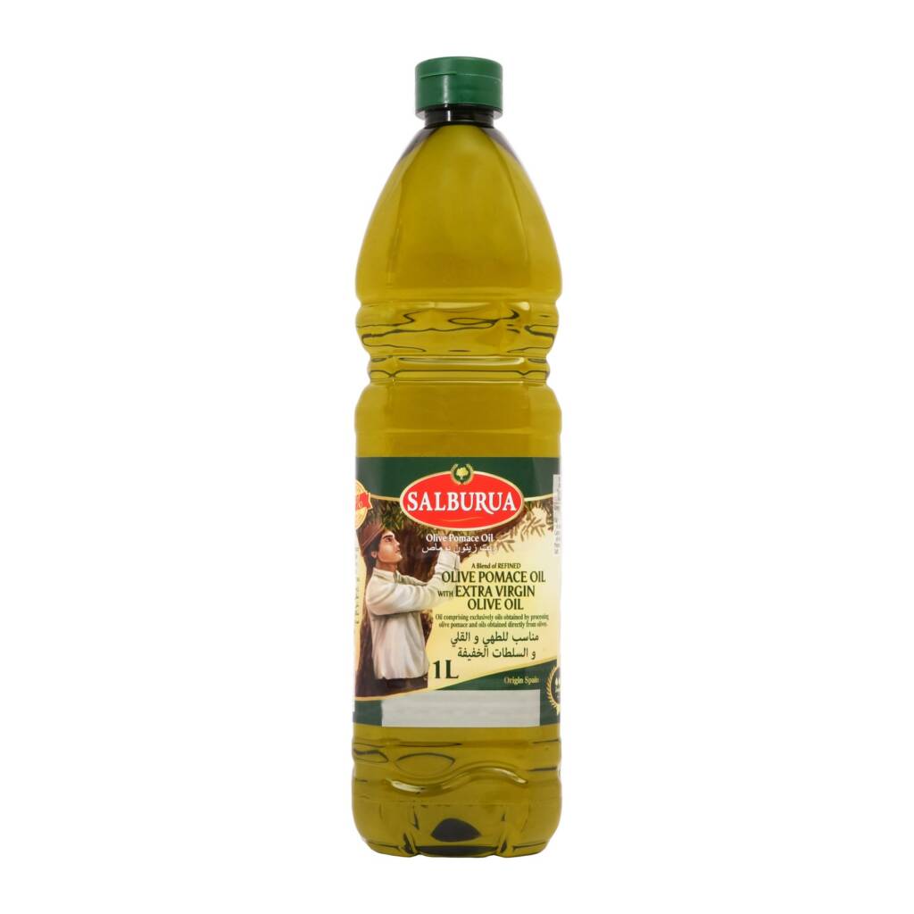 Salburua Refined Olive Pomace Oil with Extra Virgin Olive Oil 1 L